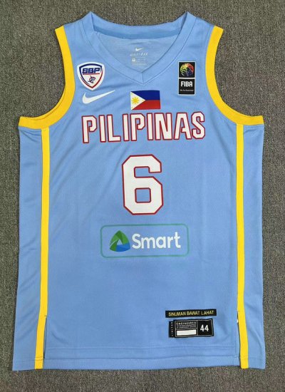 6 Clarkson 2024 Philippines blue jersey